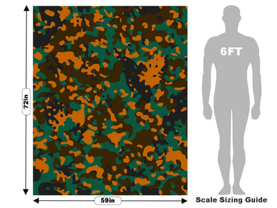 Fire Napalm Camouflage Vehicle Wrap Scale~Rwraps Series 914 Fire Napalm Camouflage Measurements~2