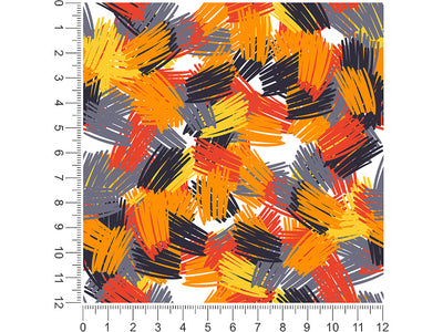 fire princess abstract geometric 1ft x 1ft Craft Sheets