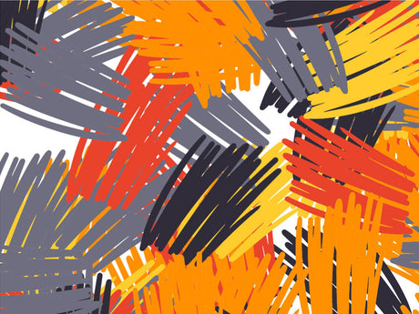 Fire Princess Abstract Vinyl Wrap Pattern~Rwraps Series 914 Digitally Printed Vinyl Wrap~0