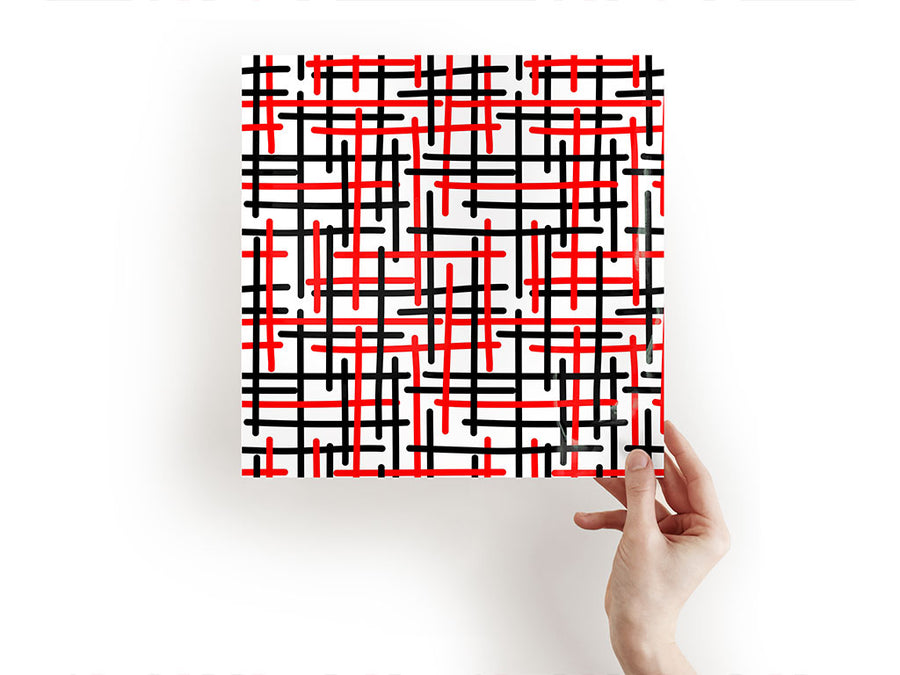 fire type abstract geometric Craft Sheets