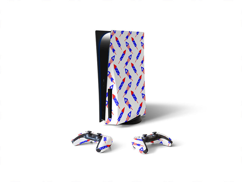fireworks ready  Sony PS5 DIY Skin
