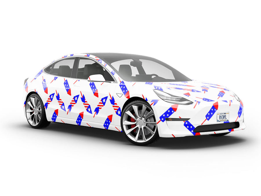 Fireworks Ready Americana Vehicle Vinyl Wrap