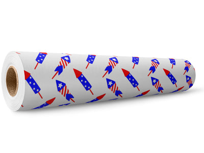 Fireworks Ready Americana Wrap Film Wholesale Roll~Rwraps Series 914 Digitally Printed Vinyl Roll~5