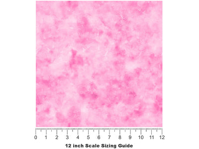 First Affair Watercolor Vinyl Film Pattern Size 12 inch Scale~Rwraps First Affair Watercolor Sizing Chart~2