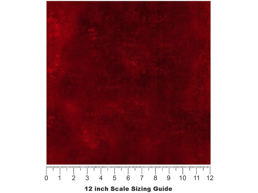 First Chakra Gemstone Vinyl Film Pattern Size 12 inch Scale~Rwraps First Chakra Gemstone Sizing Chart~2