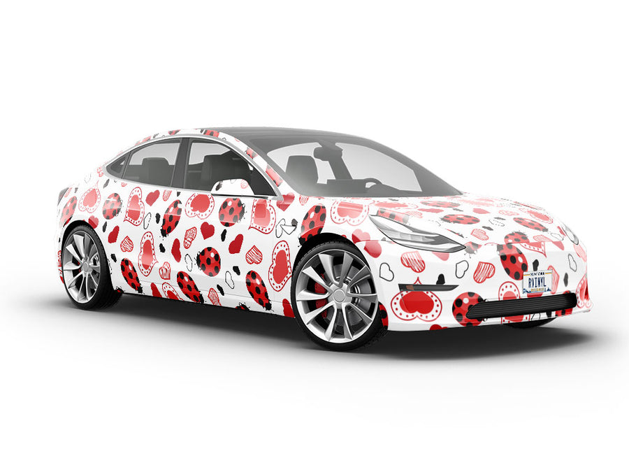 First Love Bug Vehicle Vinyl Wrap