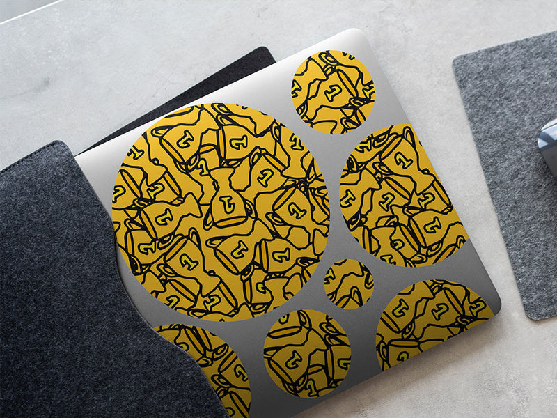 first place sport DIY Laptop Stickers