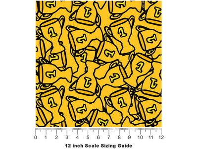 First Place Sport Vinyl Film Pattern Size 12 inch Scale~Rwraps First Place Sport Sizing Chart~2