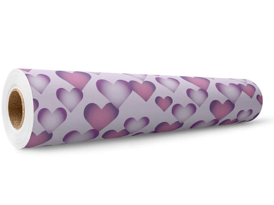 First Sight Heart Wrap Film Wholesale Roll~Rwraps Series 914 Digitally Printed Vinyl Roll~5