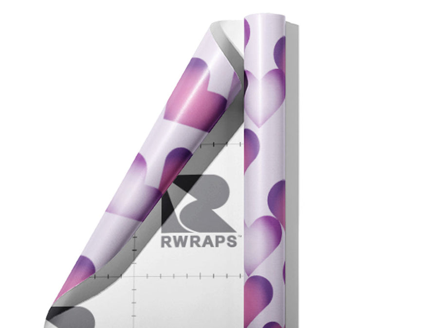 First Sight Heart Wrap Film Sheets~Rwraps Series 914 First Sight Heart Scrolled Sheet~3