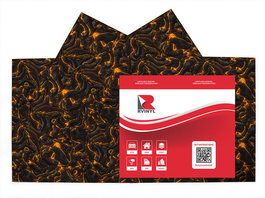 fissure vent lava Craft Vinyl Sheet Pack