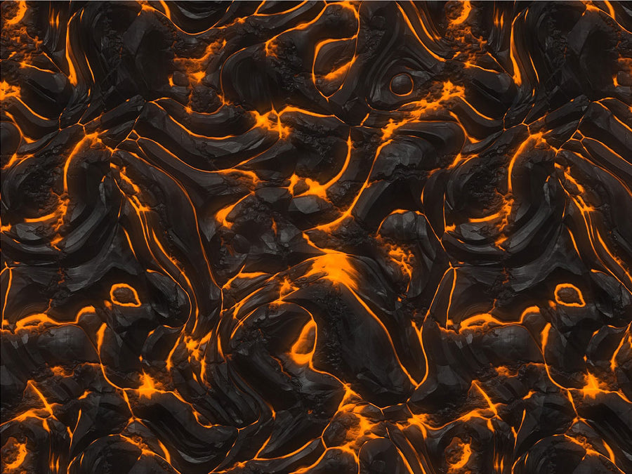 Fissure Vent Lava Vinyl Wrap Pattern~Rwraps Series 914 Digitally Printed Vinyl Wrap~0