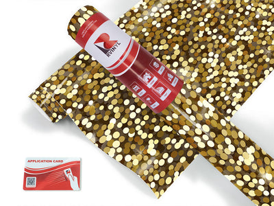 fizzing champagne bokeh Craft Vinyl Roll