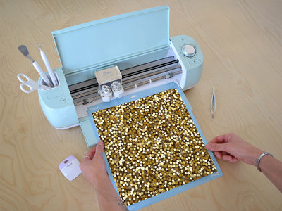 fizzing champagne bokeh Cricut Compatible Vinyl