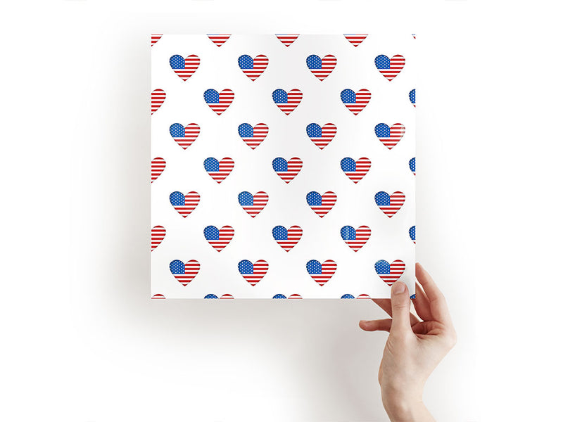 flag love  Craft Sheets