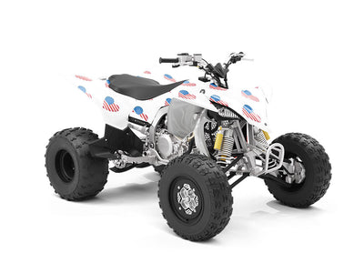 Flag Love Americana ATV Wrapping Vinyl