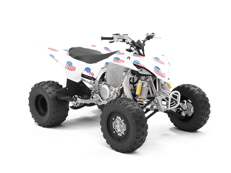 Flag Love Americana ATV Wrapping Vinyl