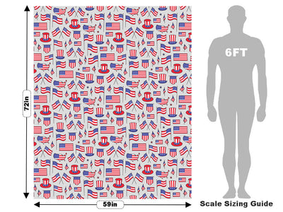 Flagging Down Americana Vehicle Wrap Scale~Rwraps Series 914 Flagging Down Americana Measurements~2