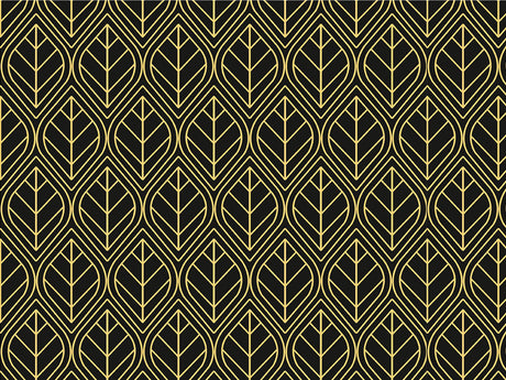 Flaked Leaf Art Deco Vinyl Wrap Pattern~Rwraps Series 914 Digitally Printed Vinyl Wrap~0