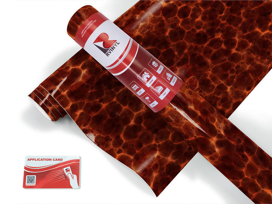 flame structure lava Craft Vinyl Roll