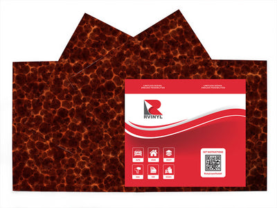 flame structure lava Craft Vinyl Sheet Pack