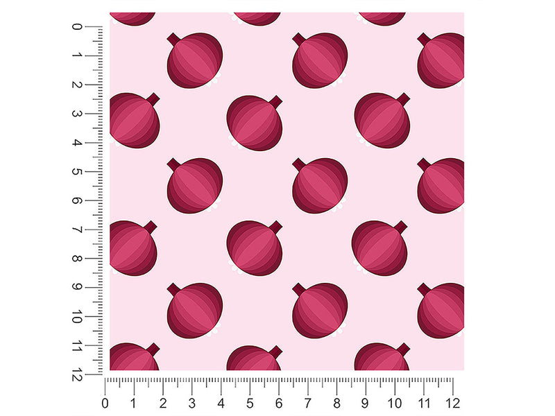 flamenco red vegetable 1ft x 1ft Craft Sheets