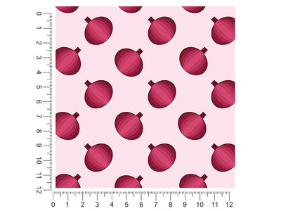 flamenco red vegetable 1ft x 1ft Craft Sheets