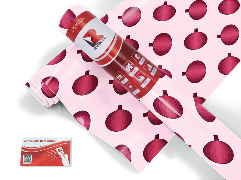 flamenco red vegetable Craft Vinyl Roll