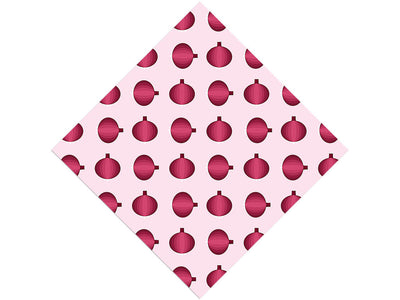 Flamenco Red Vegetable Vinyl Wrap Pattern