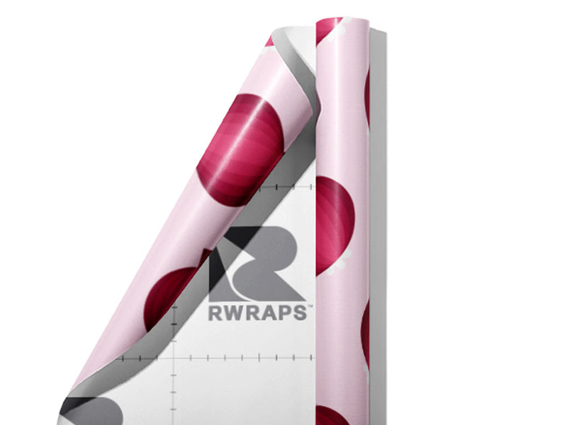 Flamenco Red Vegetable Wrap Film Sheets~Rwraps Series 914 Flamenco Red Vegetable Scrolled Sheet~3