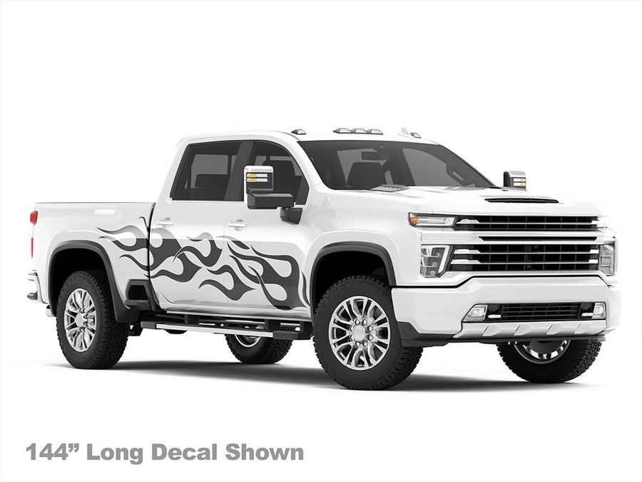 Flames Truck Custom Vehicle Graphic
