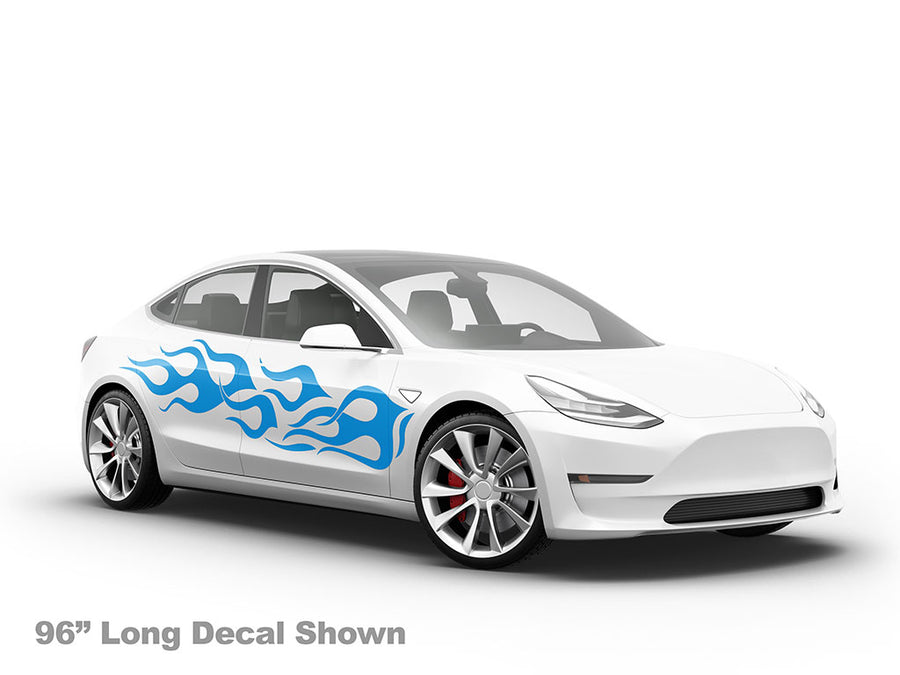 Flames Car Sticker Body Graphic