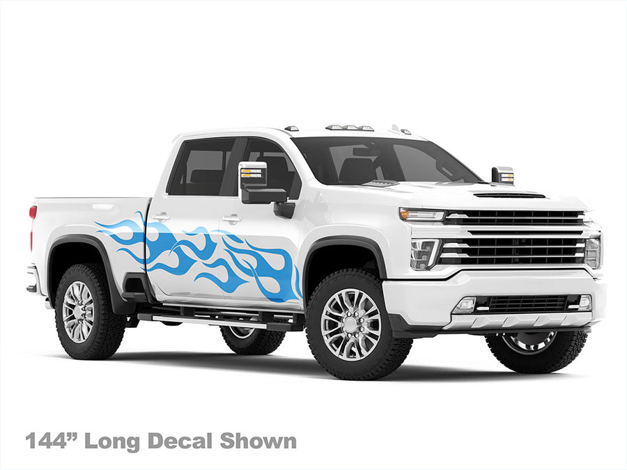 Flames Truck Custom Vehicle Graphic