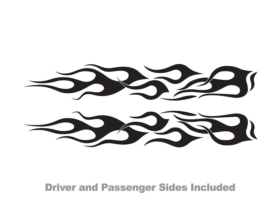 Flames Vehicle Graphic