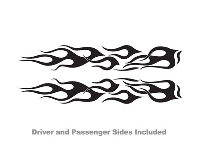 Flames Vehicle Graphic