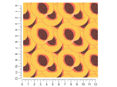 flaming fury fruit 1ft x 1ft Craft Sheets