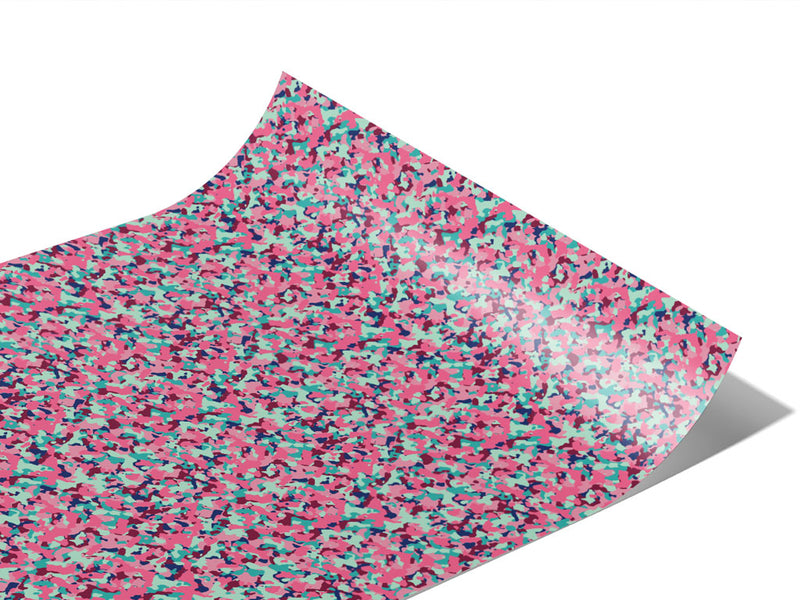 Flamingo Puzzle Camouflage Vinyl Wraps~Rwraps Series 914 Digitally Printed Vinyl Wrap~1