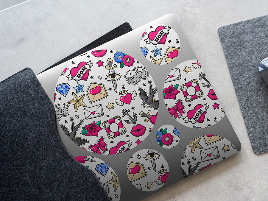 DIY Laptop Stickers