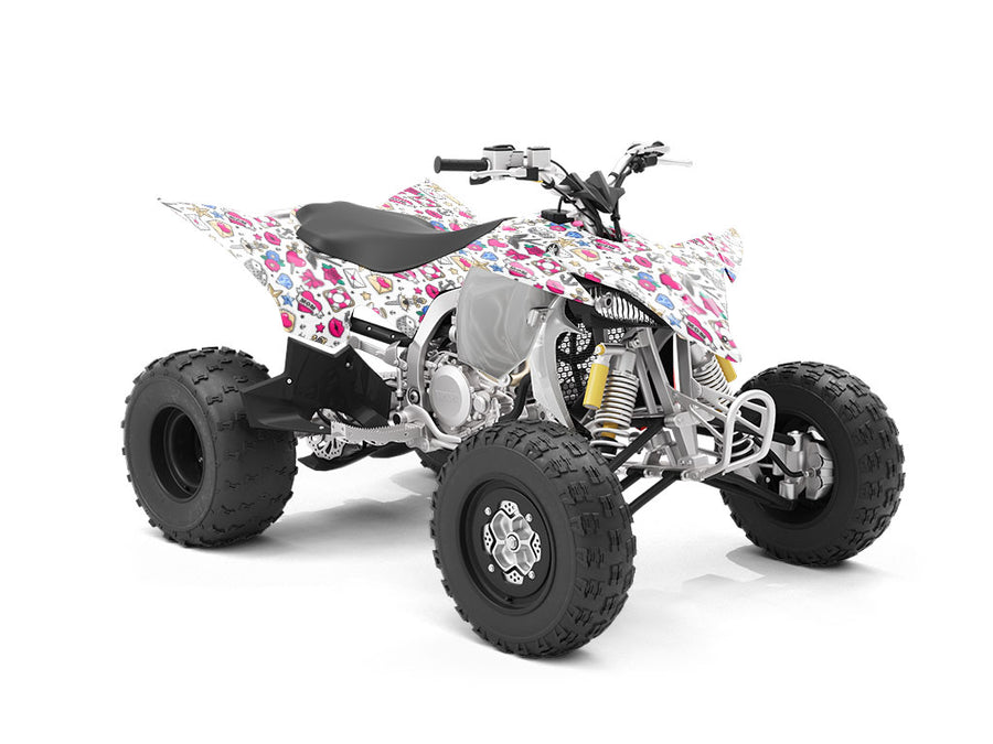 Flash Sheet Sticker Bomb ATV Wrapping Vinyl