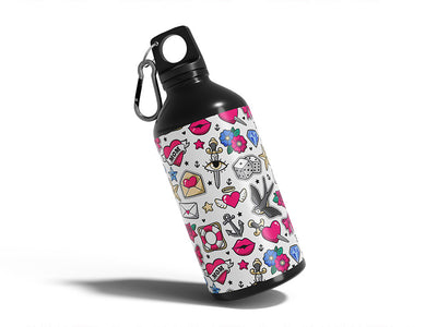 Water Bottle DIY Stickers