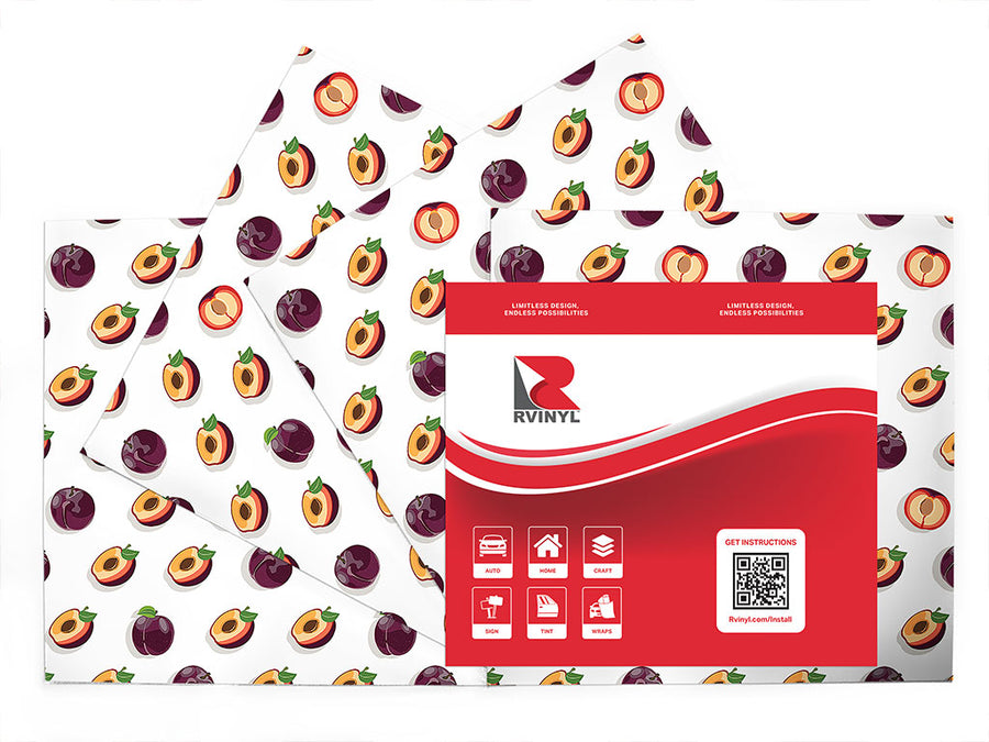 flavor king fruit Craft Vinyl Sheet Pack