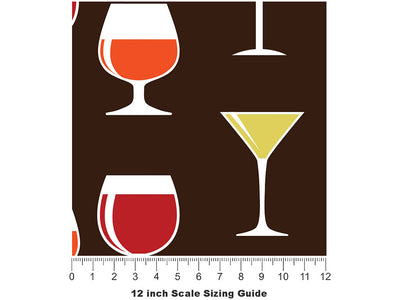 Flavor Palette Alcohol Vinyl Film Pattern Size 12 inch Scale~Rwraps Flavor Palette Alcohol Sizing Chart~2
