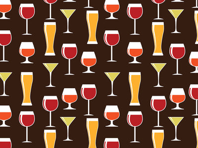 Flavor Palette Alcohol Vinyl Wrap Pattern~Rwraps Series 914 Digitally Printed Vinyl Wrap~0