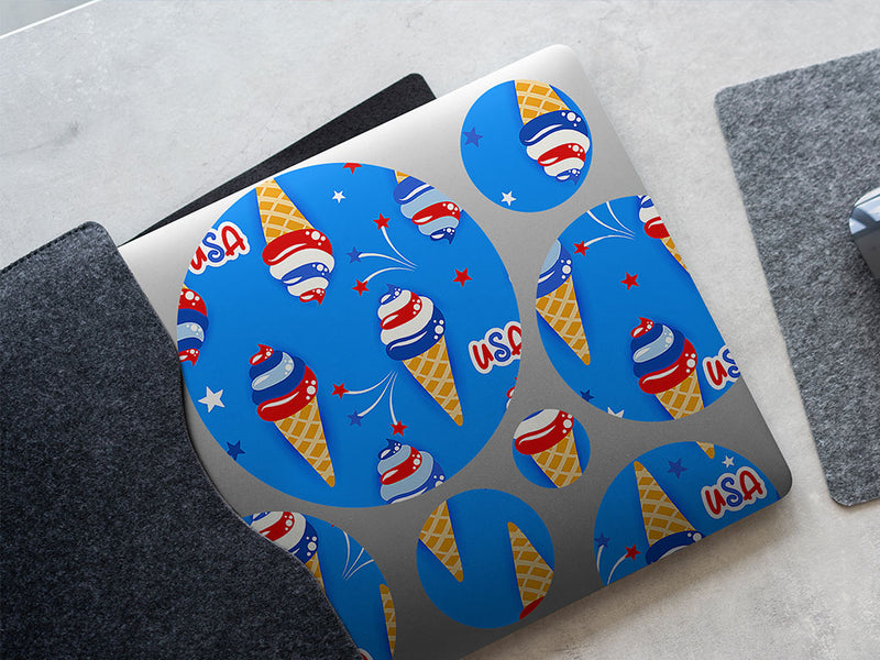 flavor swirl  DIY Laptop Stickers