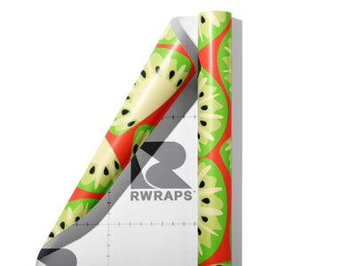 Flavorful Flowercloud Fruit Wrap Film Sheets~Rwraps Series 914 Flavorful Flowercloud Fruit Scrolled Sheet~3