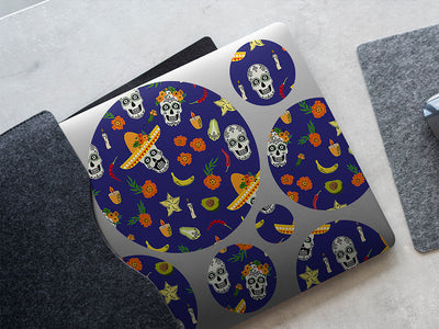 flavorful offerings day of the dead DIY Laptop Stickers