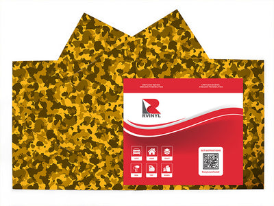 flaxen smokescreen camouflage Craft Vinyl Sheet Pack