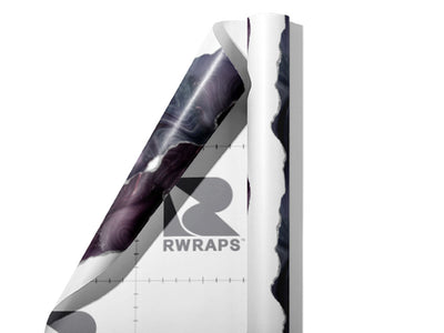 Flint  Gemstone Wrap Film Sheets~Rwraps Series 914 Flint  Gemstone Scrolled Sheet~3