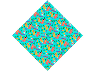 Float On Summertime Vinyl Wrap Pattern