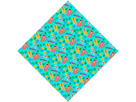 Float On Summertime Vinyl Wrap Pattern